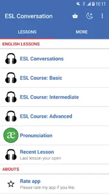 ESL Conversation (Listening) android App screenshot 6